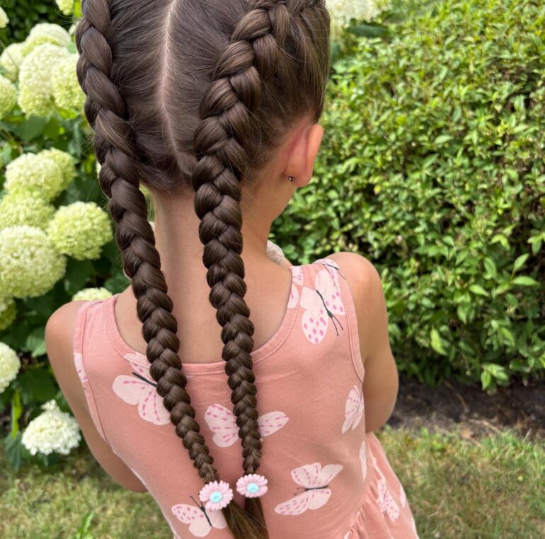 Braids Maids vlechtcursus Etten-Leur twee Dutch Braids