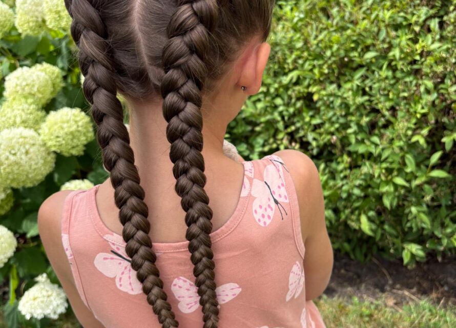 Braids Maids vlechtcursus Etten-Leur twee Dutch Braids